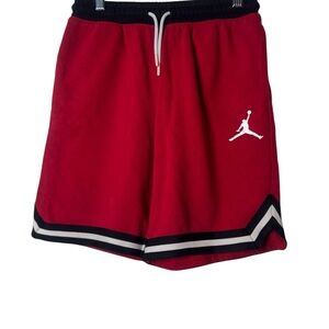 Youth Jordan Red and Black Athletic Shorts